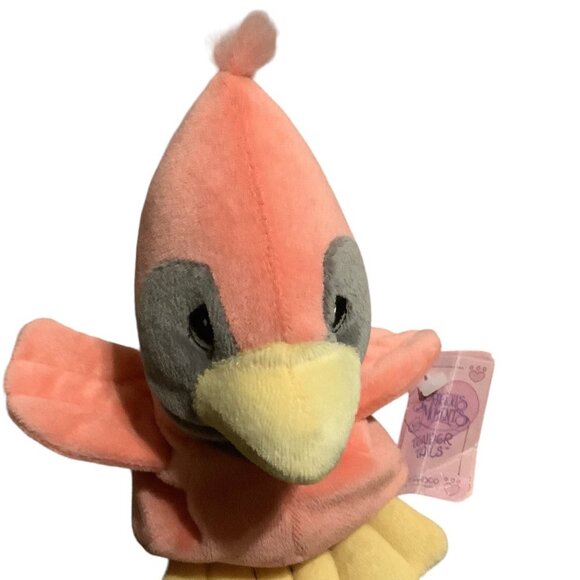 Vtg 1998 Precious Moments Tender Tails Cardinal Bird Plush Stuffed Animal 7" Ene - Picture 2 of 8